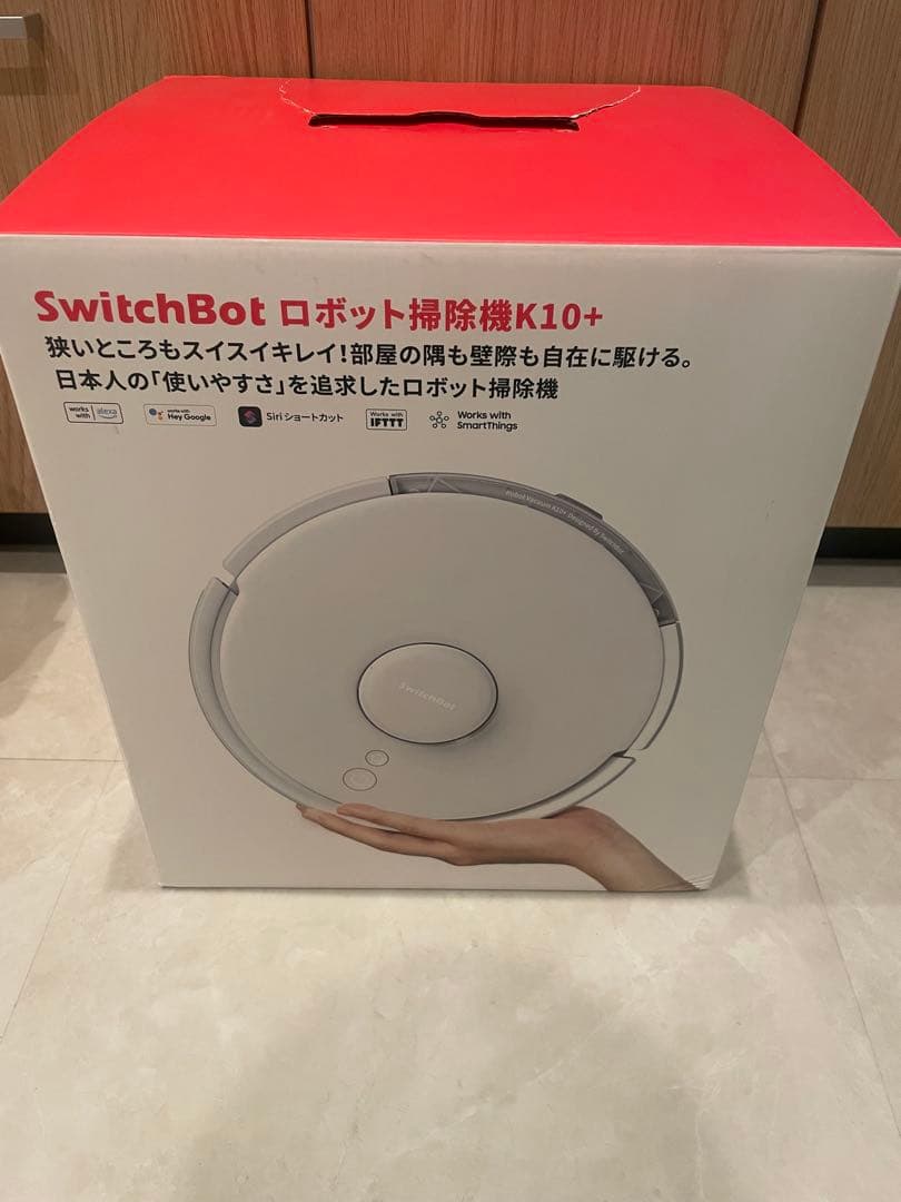 【新品・未使用】SwitchBot ロボット掃除機 K10+