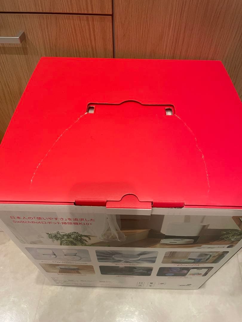 【新品・未使用】SwitchBot ロボット掃除機 K10+