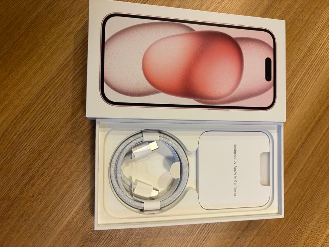 Apple iPhone 15ピンク 256GB本体