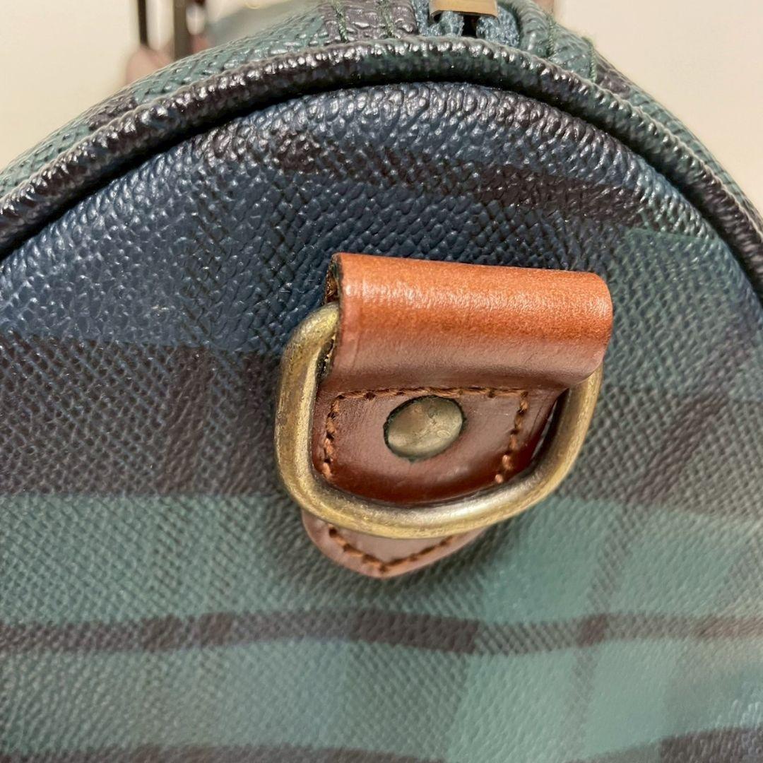 Ralph Lauren ポロラルフローレン　ボストンバッグ グリーン チェック