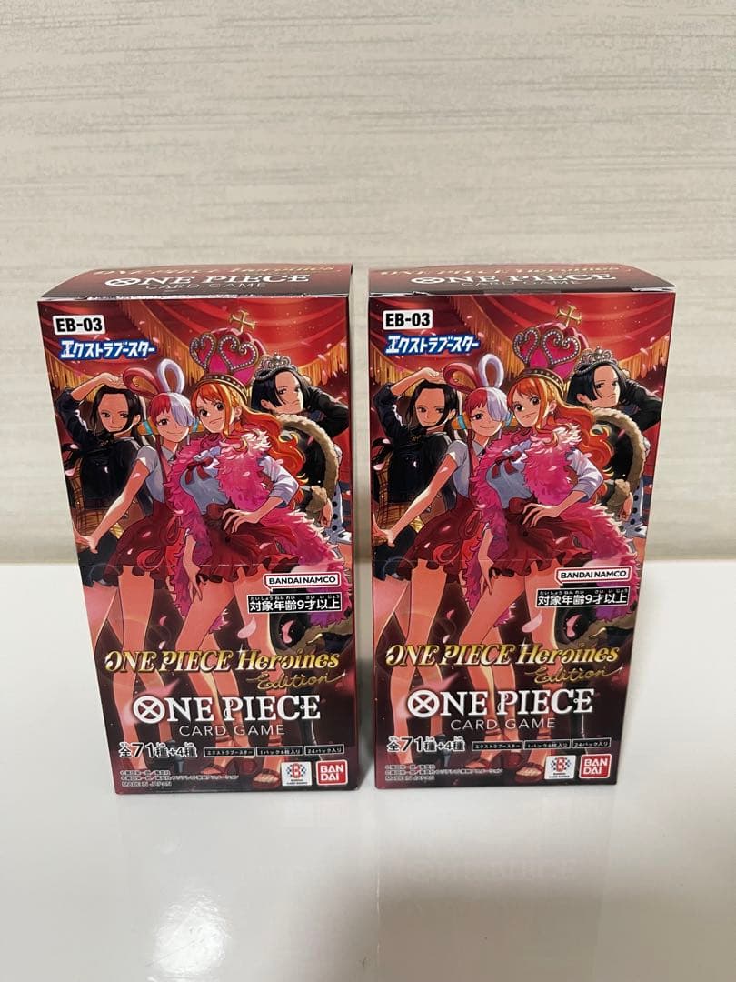 【未開封】 ONE PIECE Heroines Edition 2box
