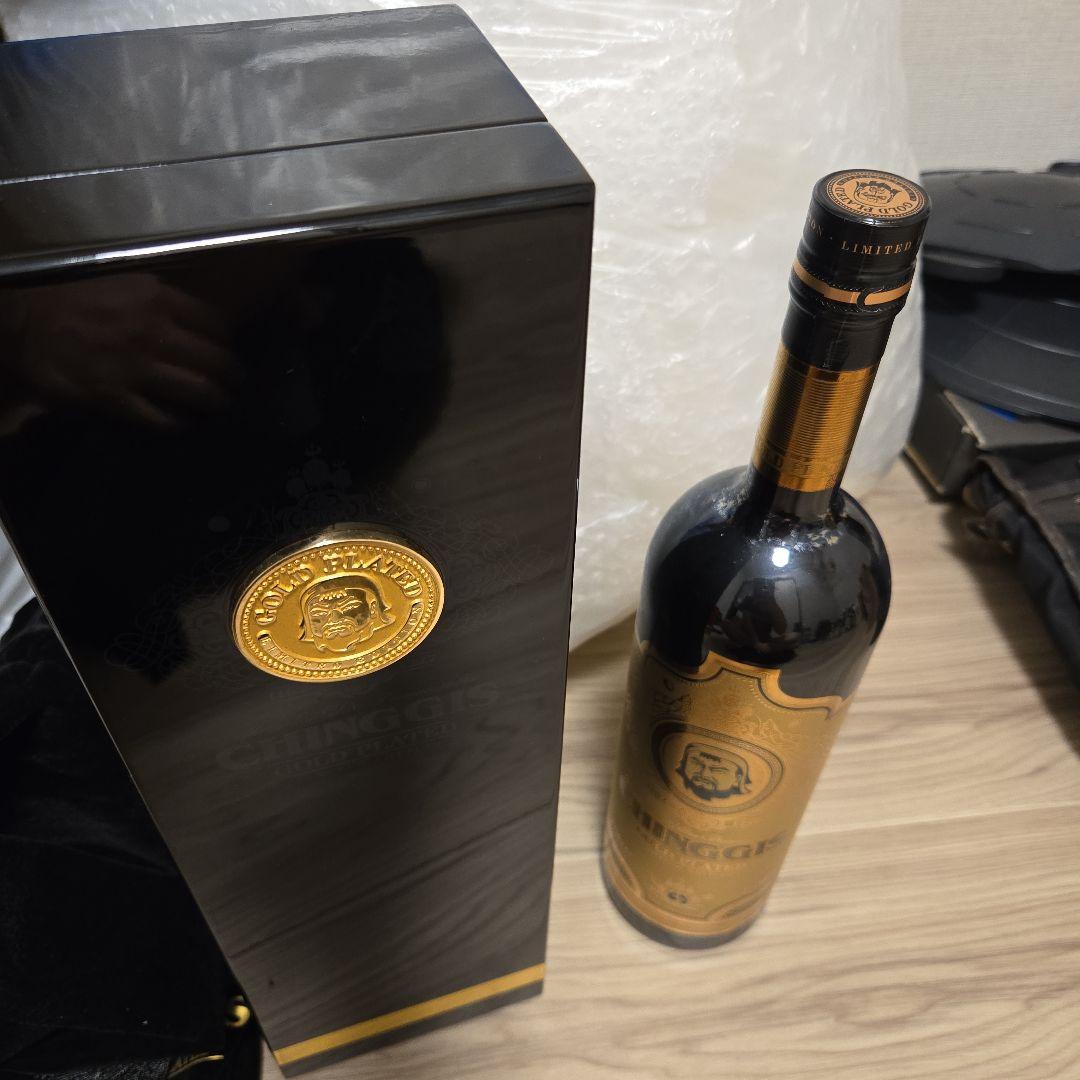 チンギスCHINGGIS GOLD PLATED高級ウォッカ