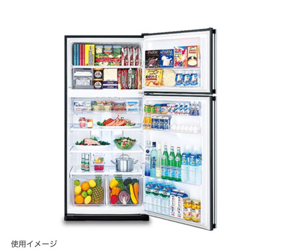 ★71　冷蔵庫　SHARP　大型　黒　右開き　500-600ℓ　安い　設置無料