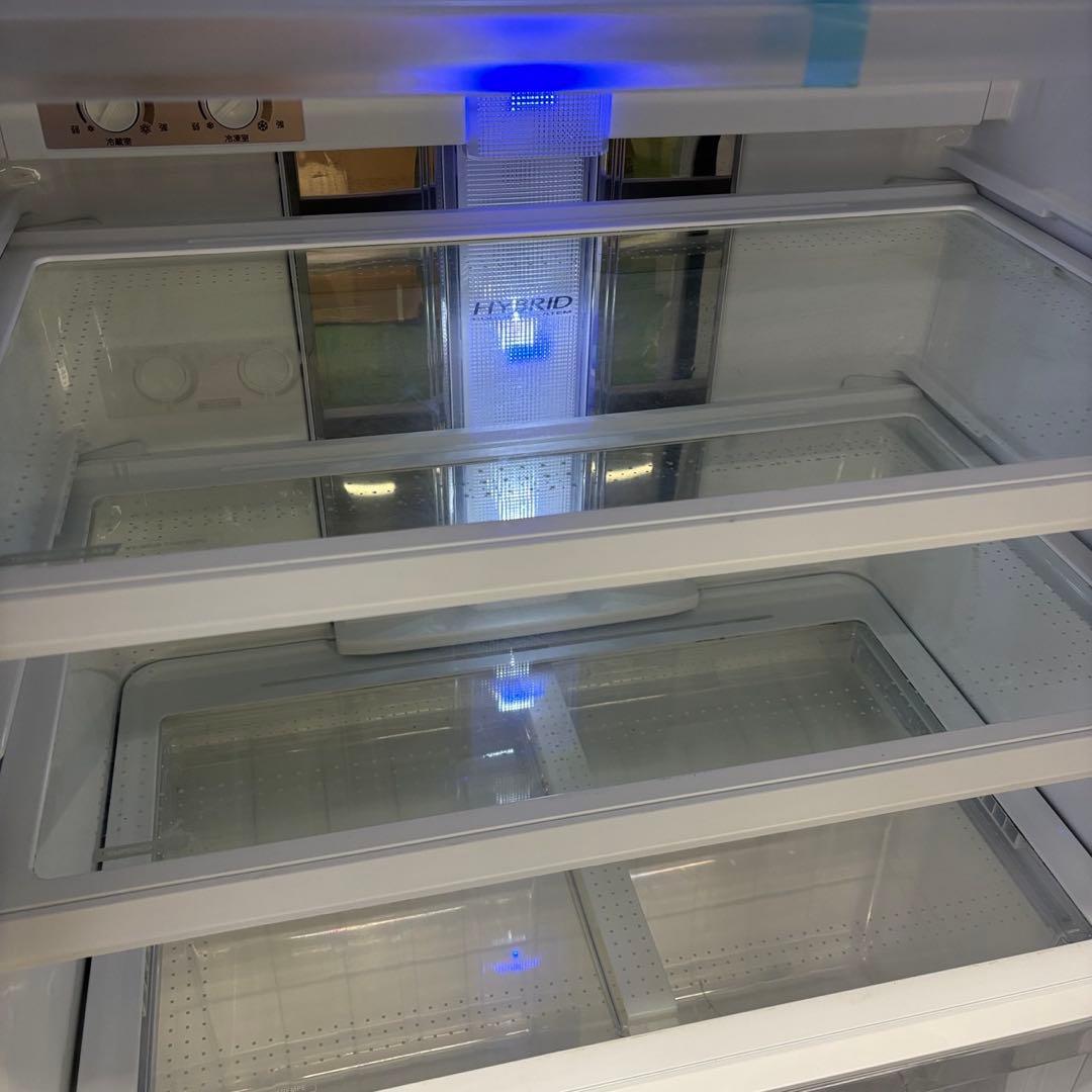 ★71　冷蔵庫　SHARP　大型　黒　右開き　500-600ℓ　安い　設置無料