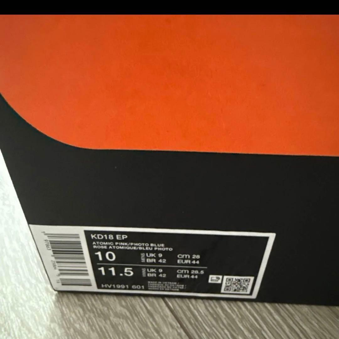 NIKE KD18 箱タグ付き未使用28cm