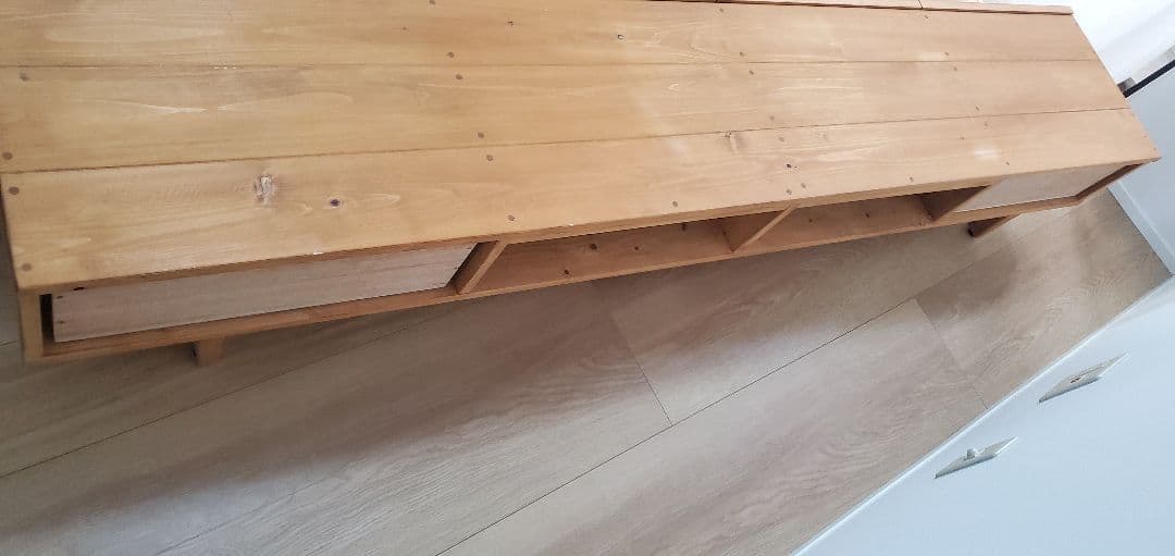 無垢材　テレビボード　幅200cm