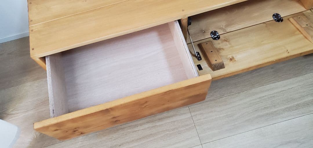 無垢材　テレビボード　幅200cm