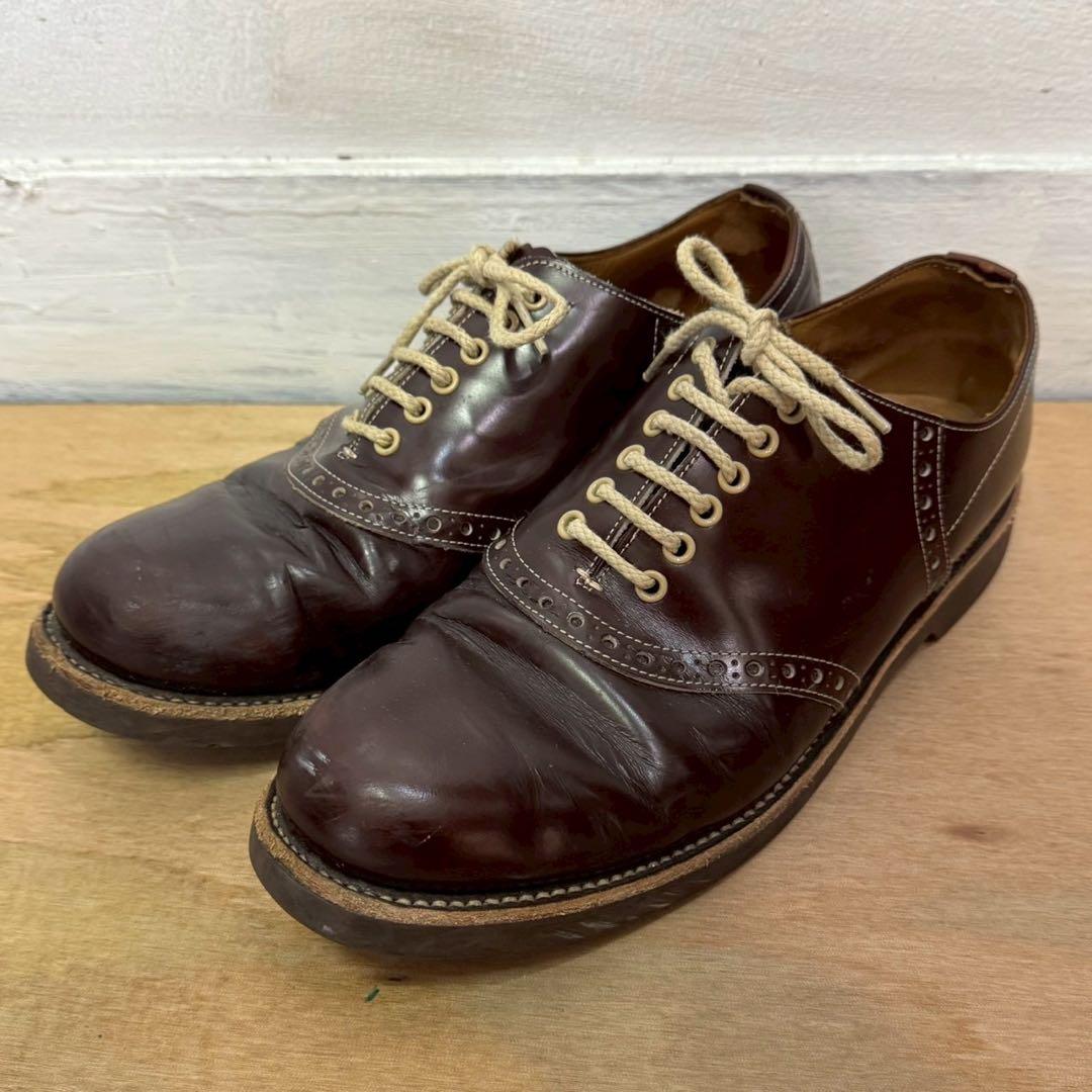 GLADHAND × REGAL SADDLE SHOES BROWN 27cm