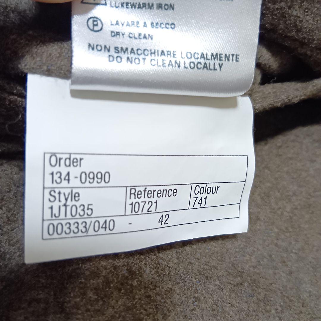 INCOTEX Super100 42 035型 フランネル ウールスラックス