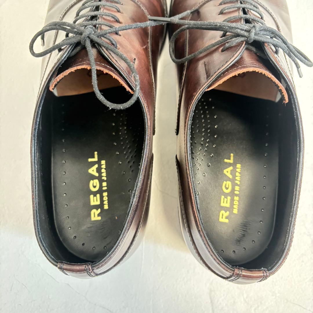 【極美品】REGAL ストレートチップ 26cm ブラウン