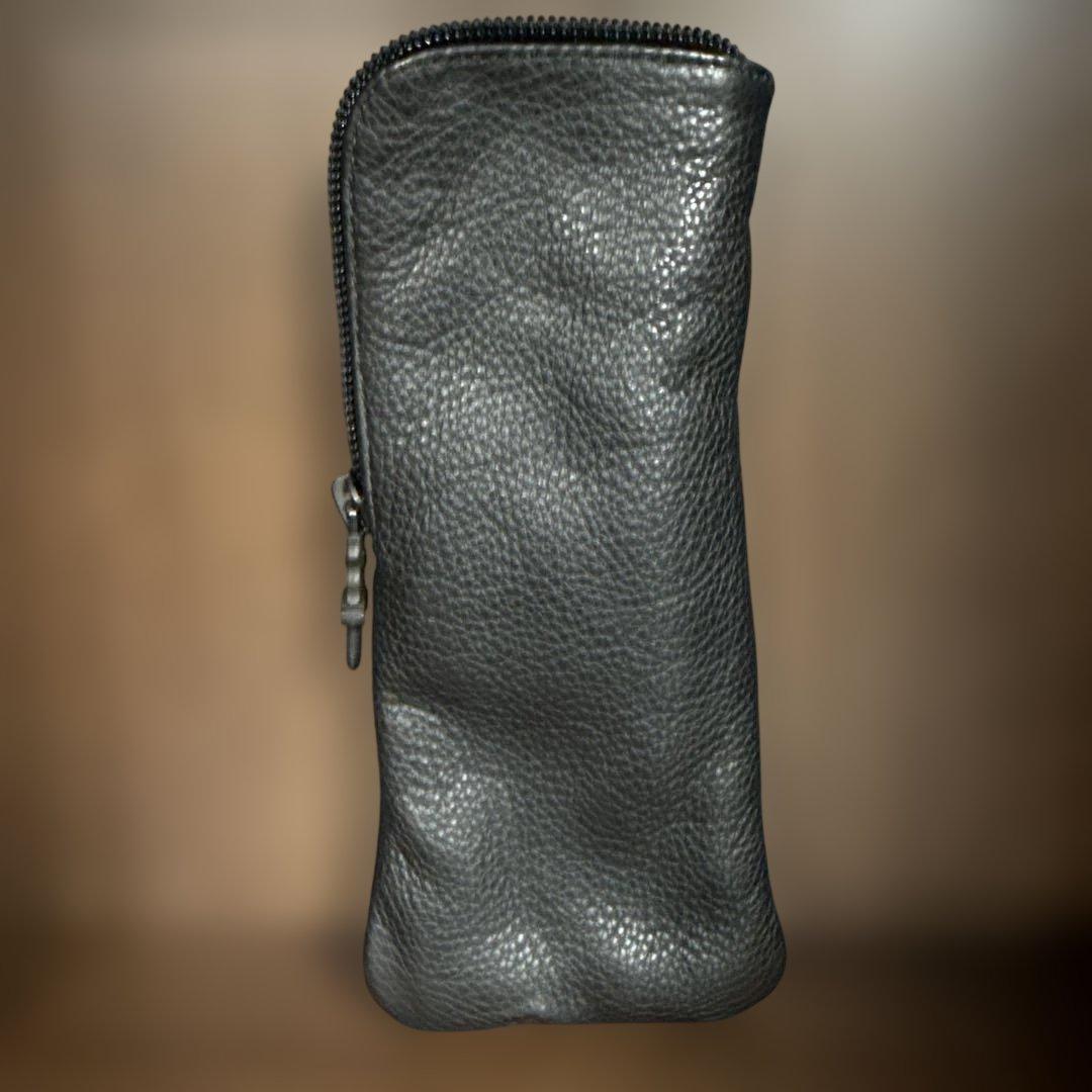 ハワイ　クロムハーツ正規店メガネ購入時付属　レザー メガネケース