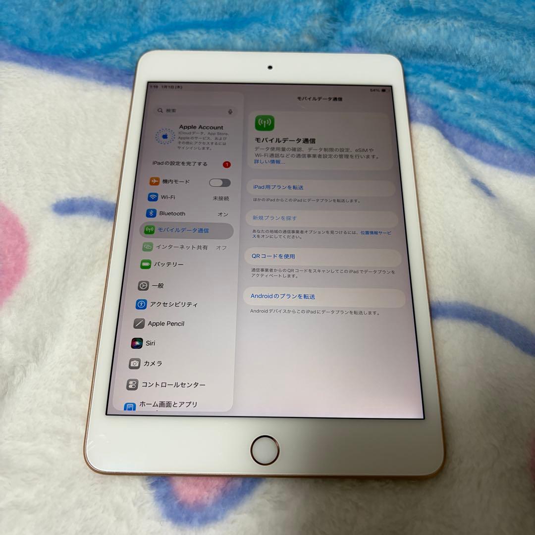 【ケース付き】 iPad mini 第5世代 64GB Cellularモデル