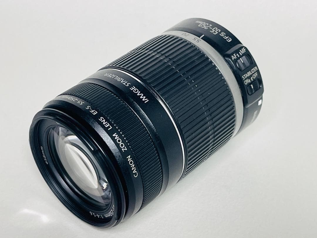 美品☘️Canon キャノン EF-S 55-250mm f4-5.6 IS