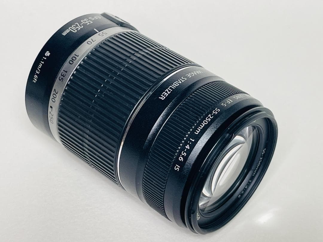 美品☘️Canon キャノン EF-S 55-250mm f4-5.6 IS