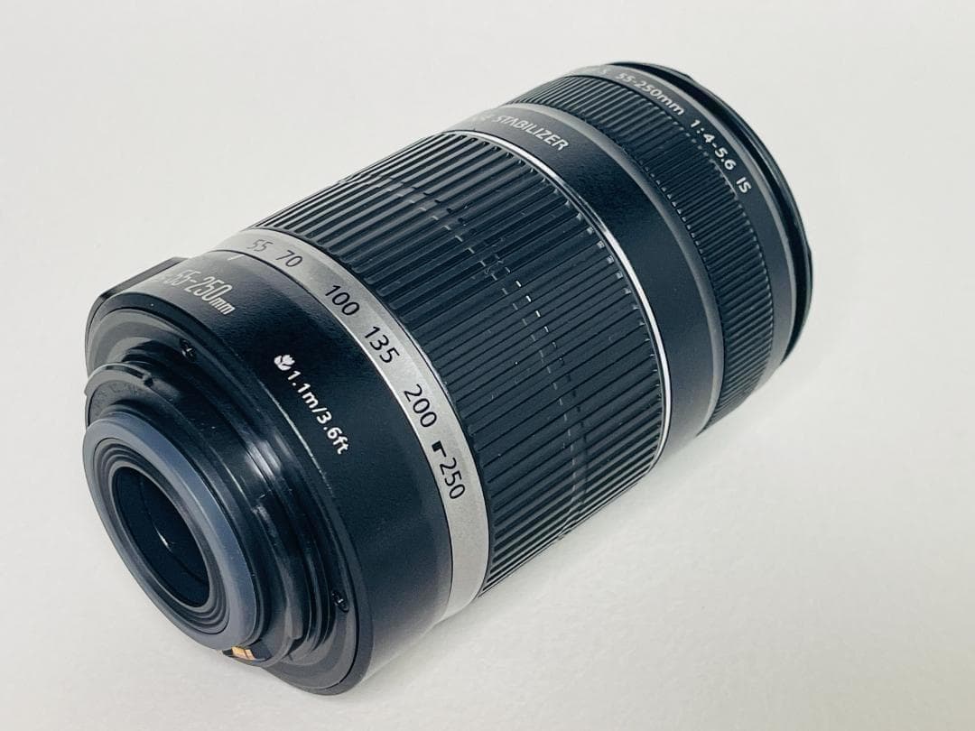 美品☘️Canon キャノン EF-S 55-250mm f4-5.6 IS