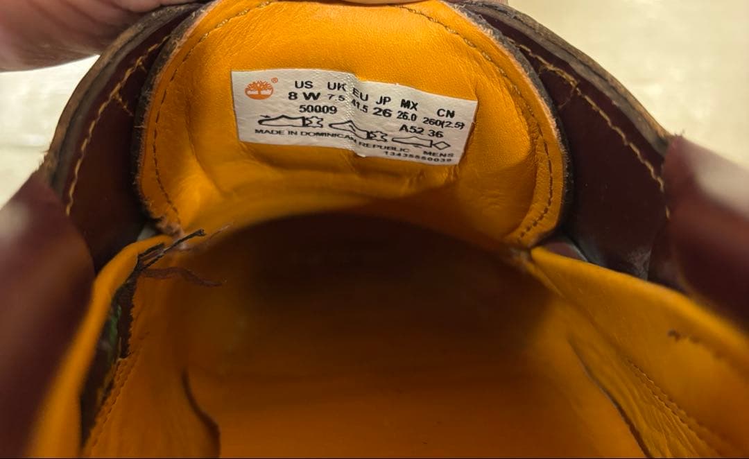 美品　TIMBERLAND 3EYE CLASSIC LUG