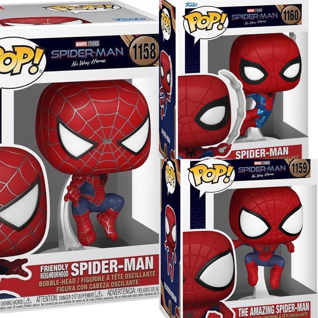 Funko POP MARVEL スパイダーマン ノーウェイホーム 3体セット