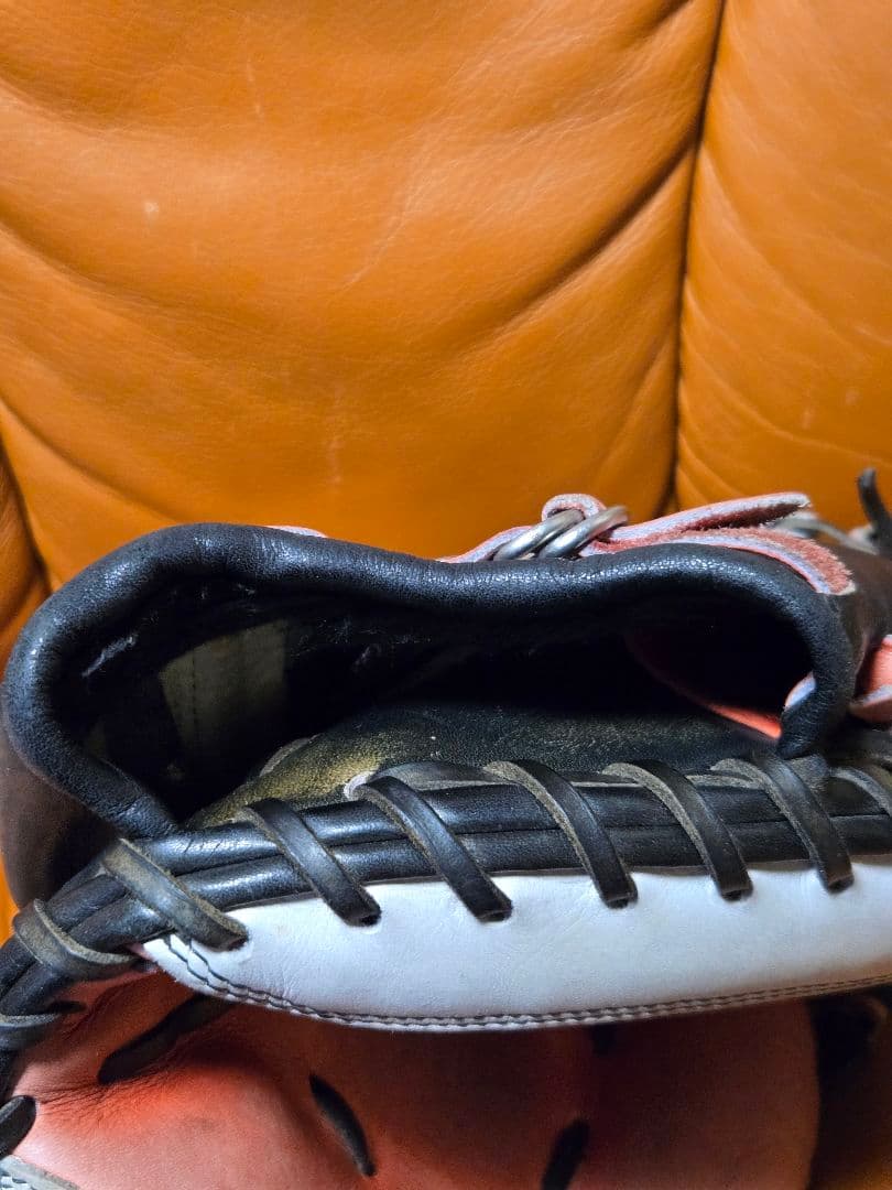 希少！ZETT　ゼットグランステイタス　矢野燿大モデル　軟式キャッチャーミット