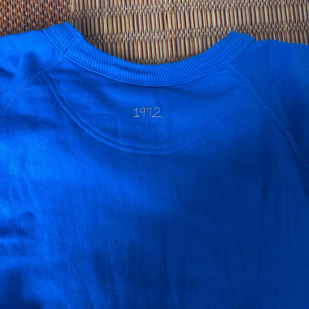 ハリウッドランチマーケット スウェット トレーナー ブルー