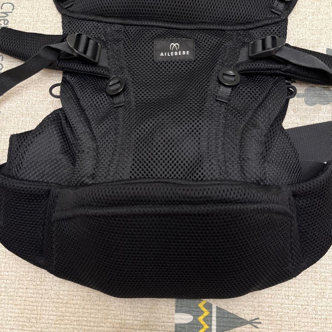 ALLEBEBE 抱っこ紐 ブラック