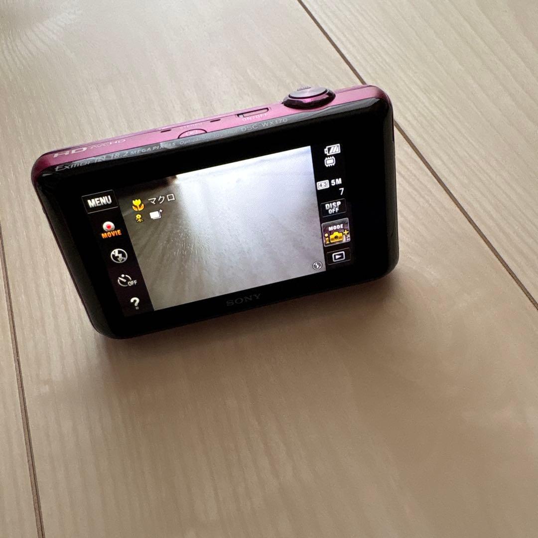 動作確認済　SONY Cyber-shot カメラ　DSC-WX170