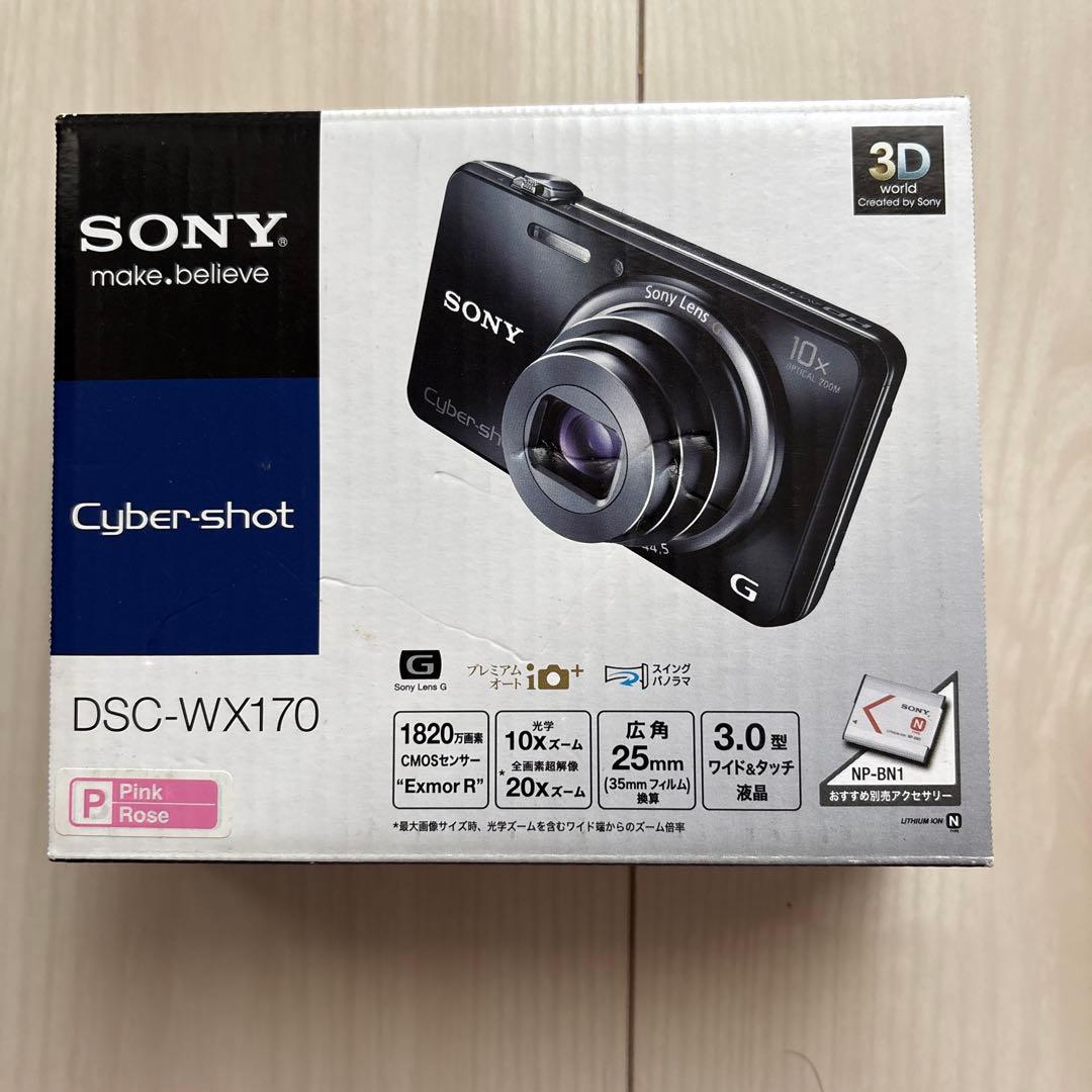 動作確認済　SONY Cyber-shot カメラ　DSC-WX170