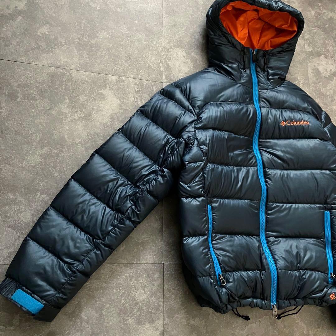 columbia omni-heat  down hoodie 短丈