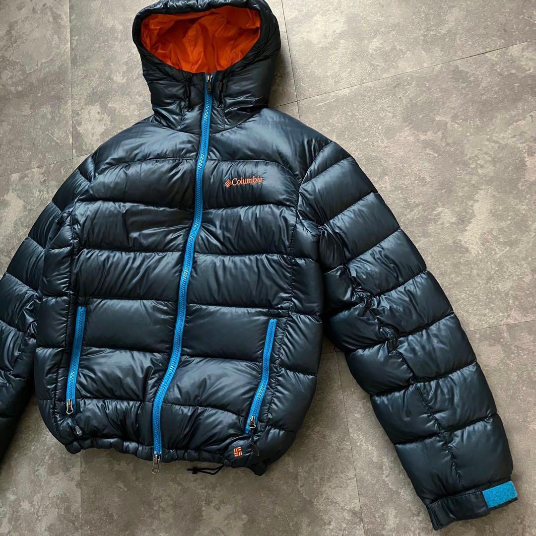 columbia omni-heat  down hoodie 短丈