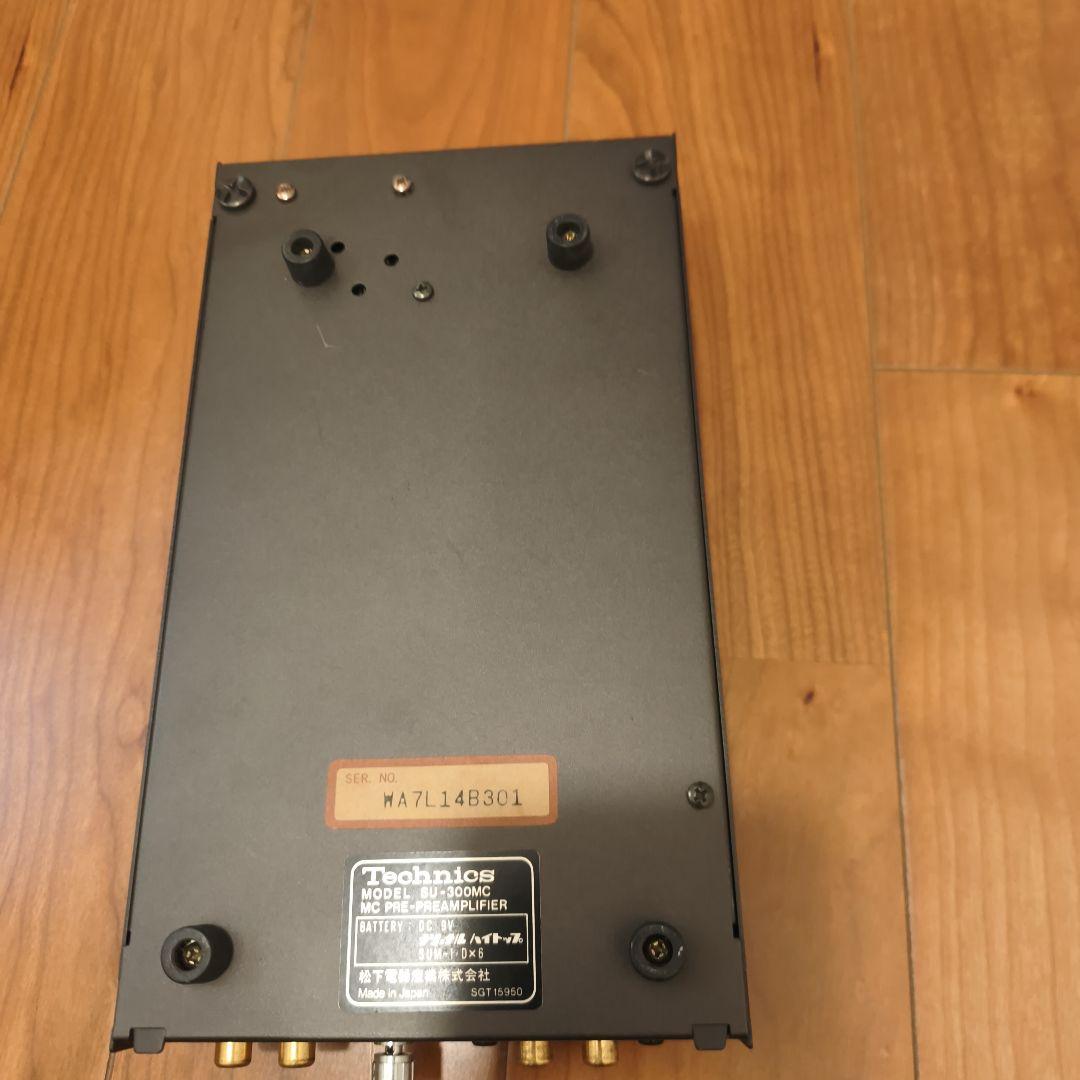 Technics MCプリアンプ SU-300MC 音響機器 動作未確認 現状品