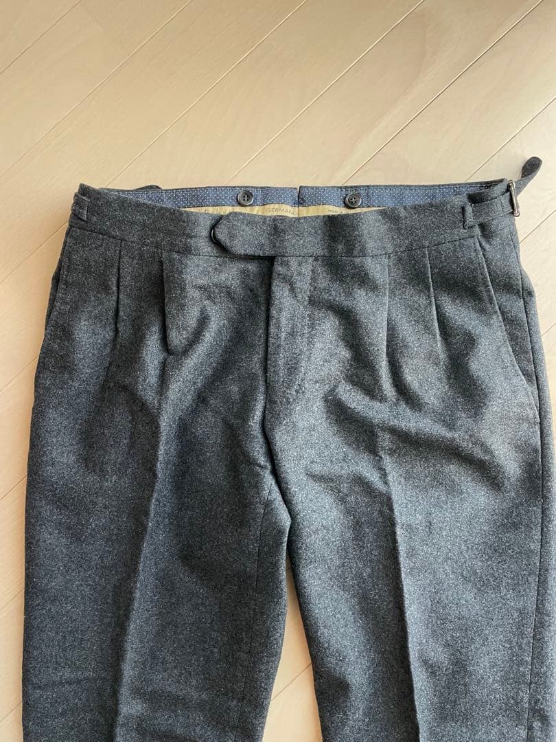 GERMANO ジェルマーノ グレー スラックス サイズ46