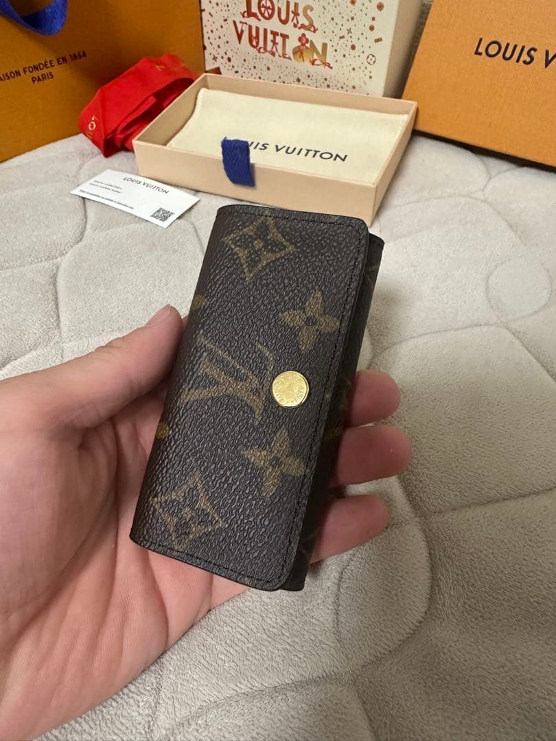 LOUIS VUITTON キーケース ダークブラウン