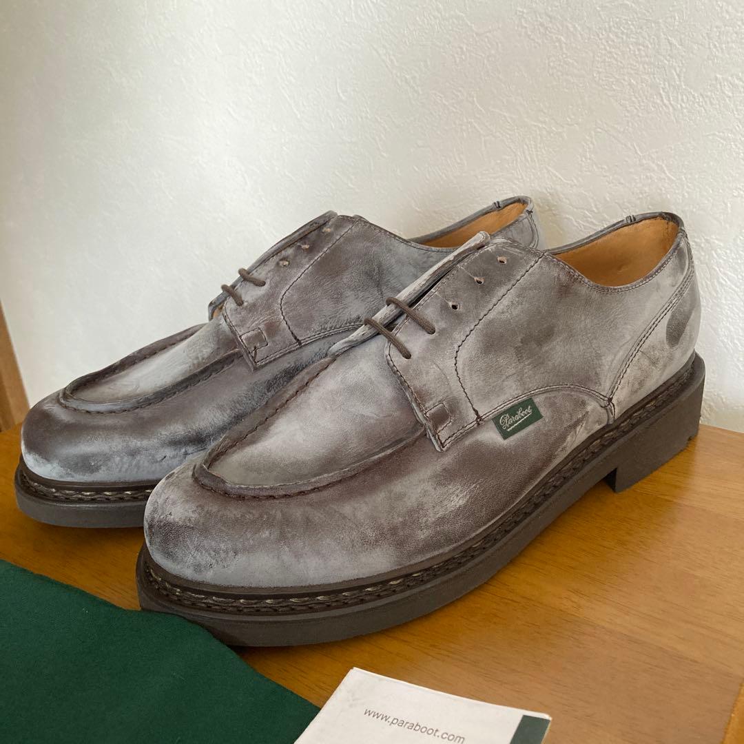 未使用 PARABOOT CHAMBORD SHOES UK9.5/28cm本革