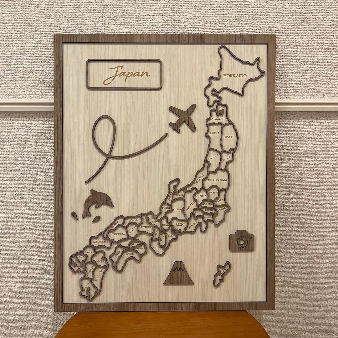 くらしなごやか　トラベラーマップパズル【日本地図】