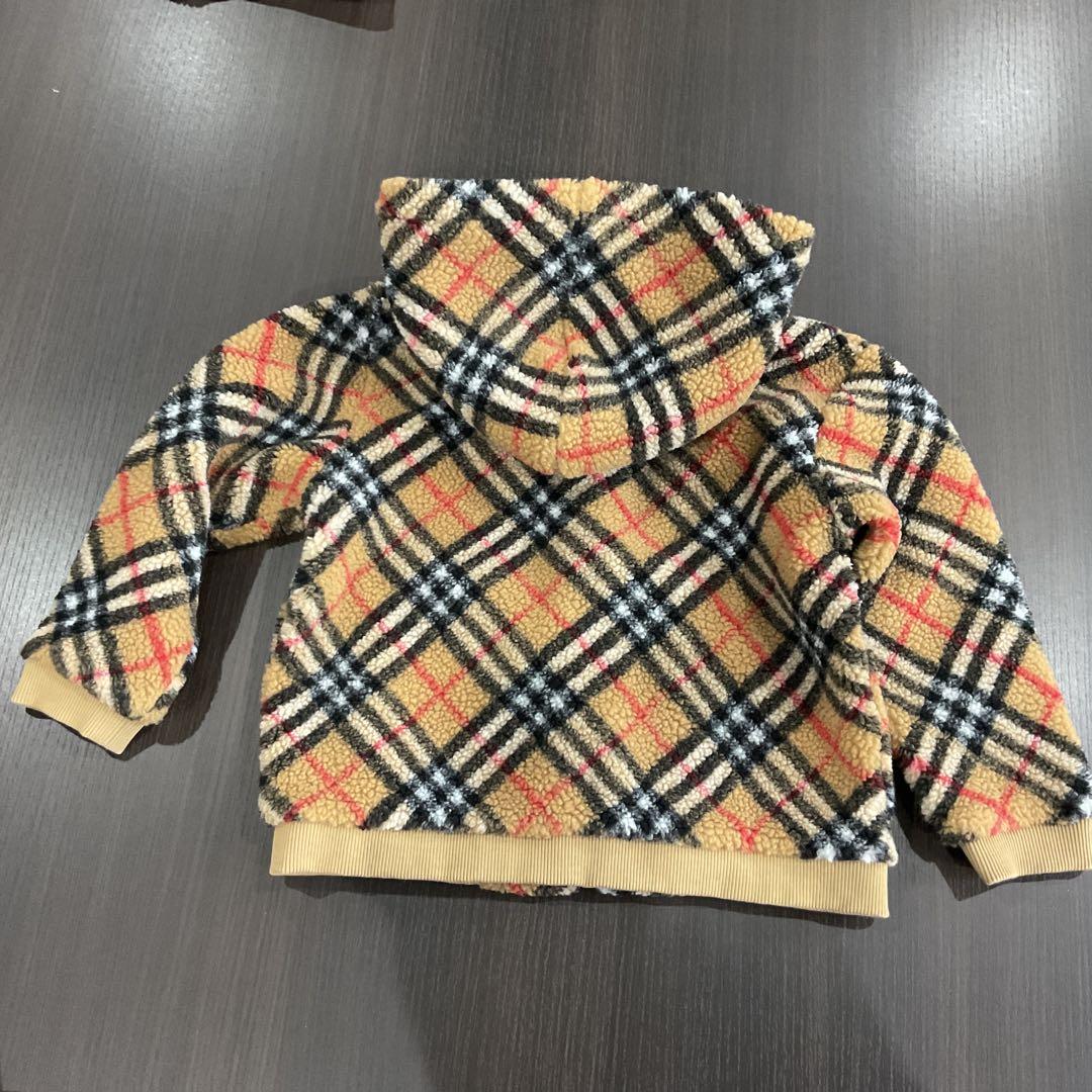 M*R様 バーバリー ボア セットアップ　6Y 116cm／4Y 104cm チ