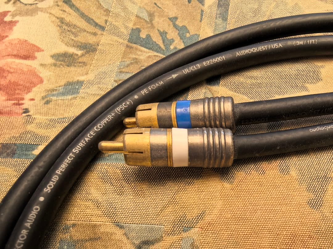 audioquest/cinemaQuest RCA Cable　　(PSC+)