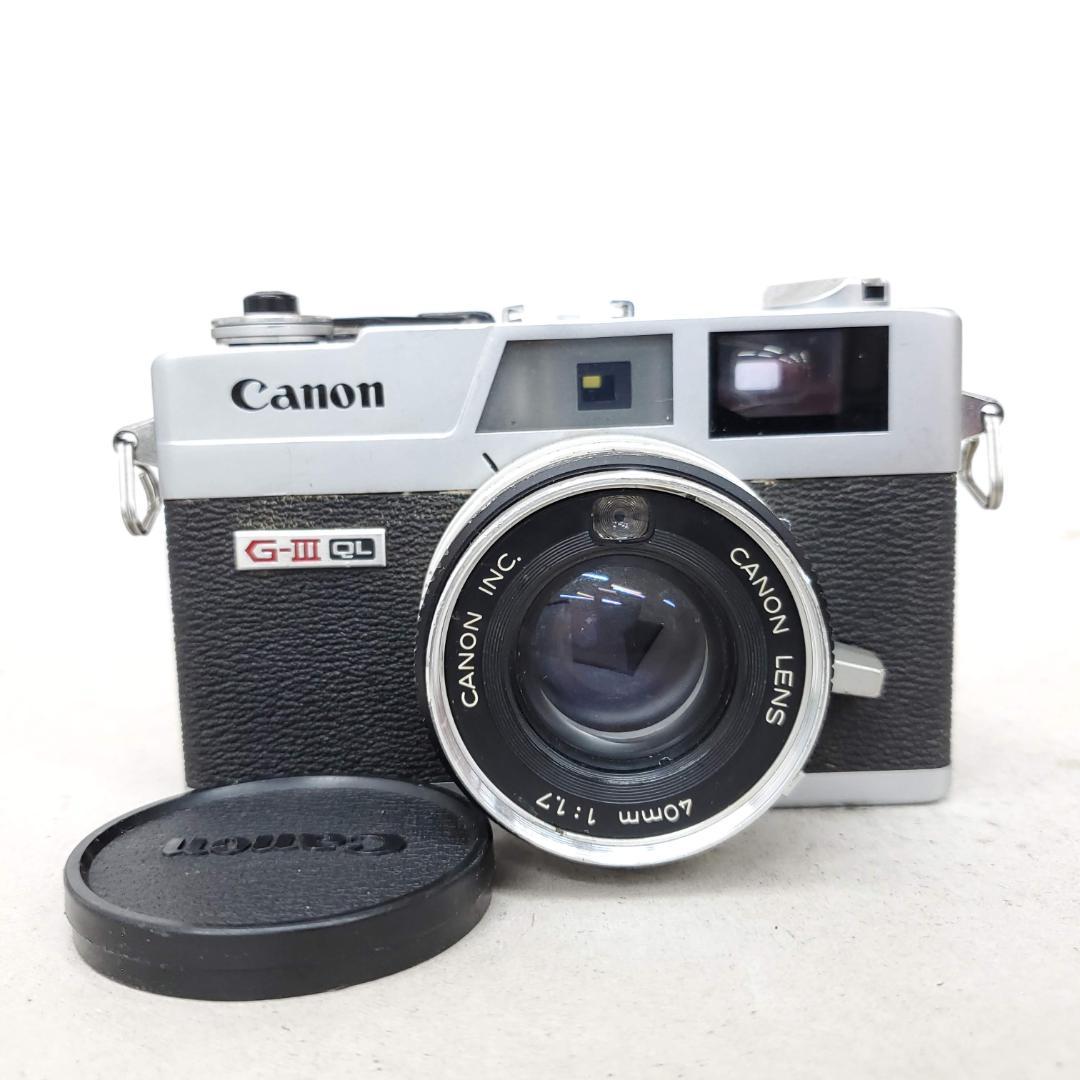 Canon Canonet QL17 G-Ⅲ F1121-373-13v p