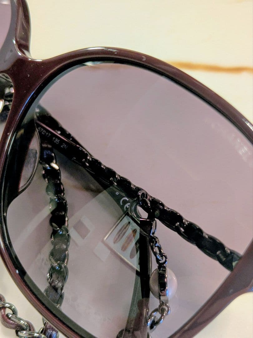 【希少/美品】CHANEL シャネル チェーンサングラス 2way ネックレス