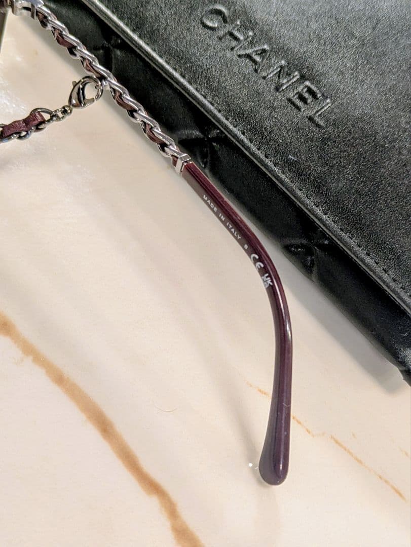 【希少/美品】CHANEL シャネル チェーンサングラス 2way ネックレス