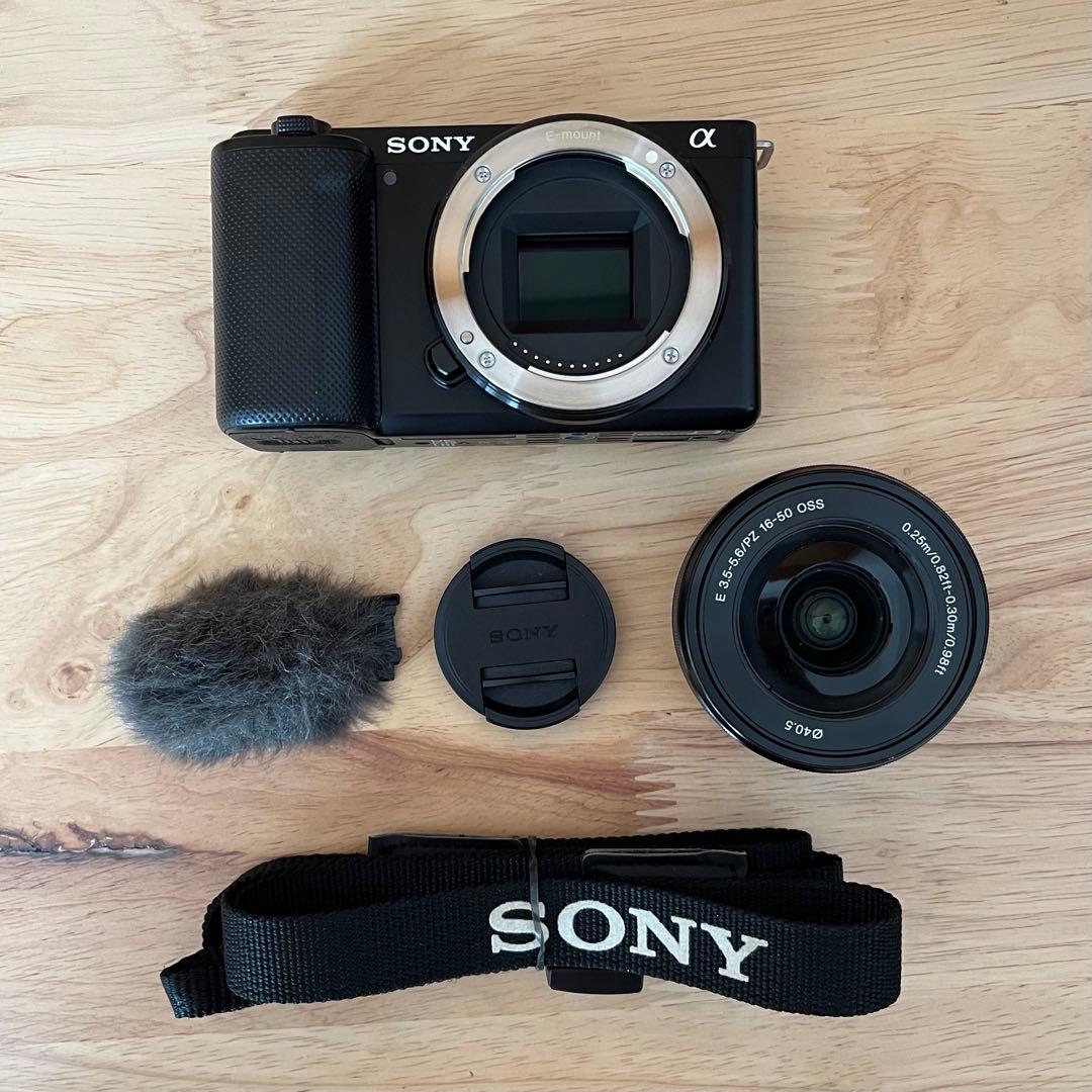 【美品】sony ZV-E10ズームレンズキット