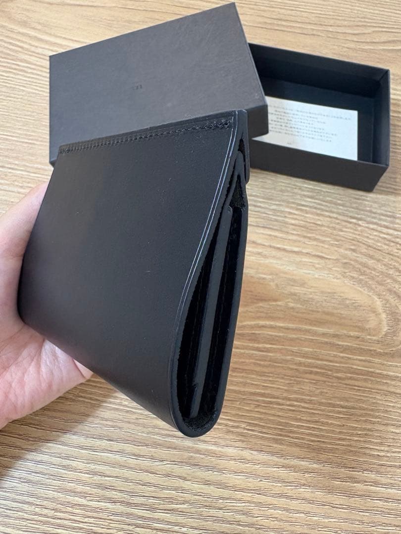 ブラック レザー 名刺入れ