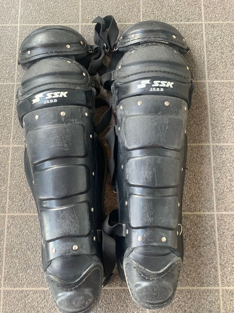 キャッチャー防具セット ブラック　収納袋付き