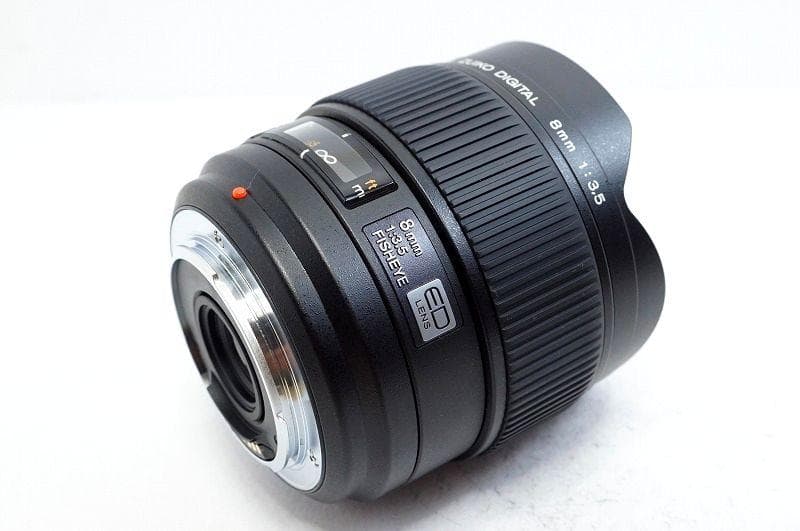 魚眼レンズ　オリンパス ZUIKO DIGITAL 8mm F3.5 ED