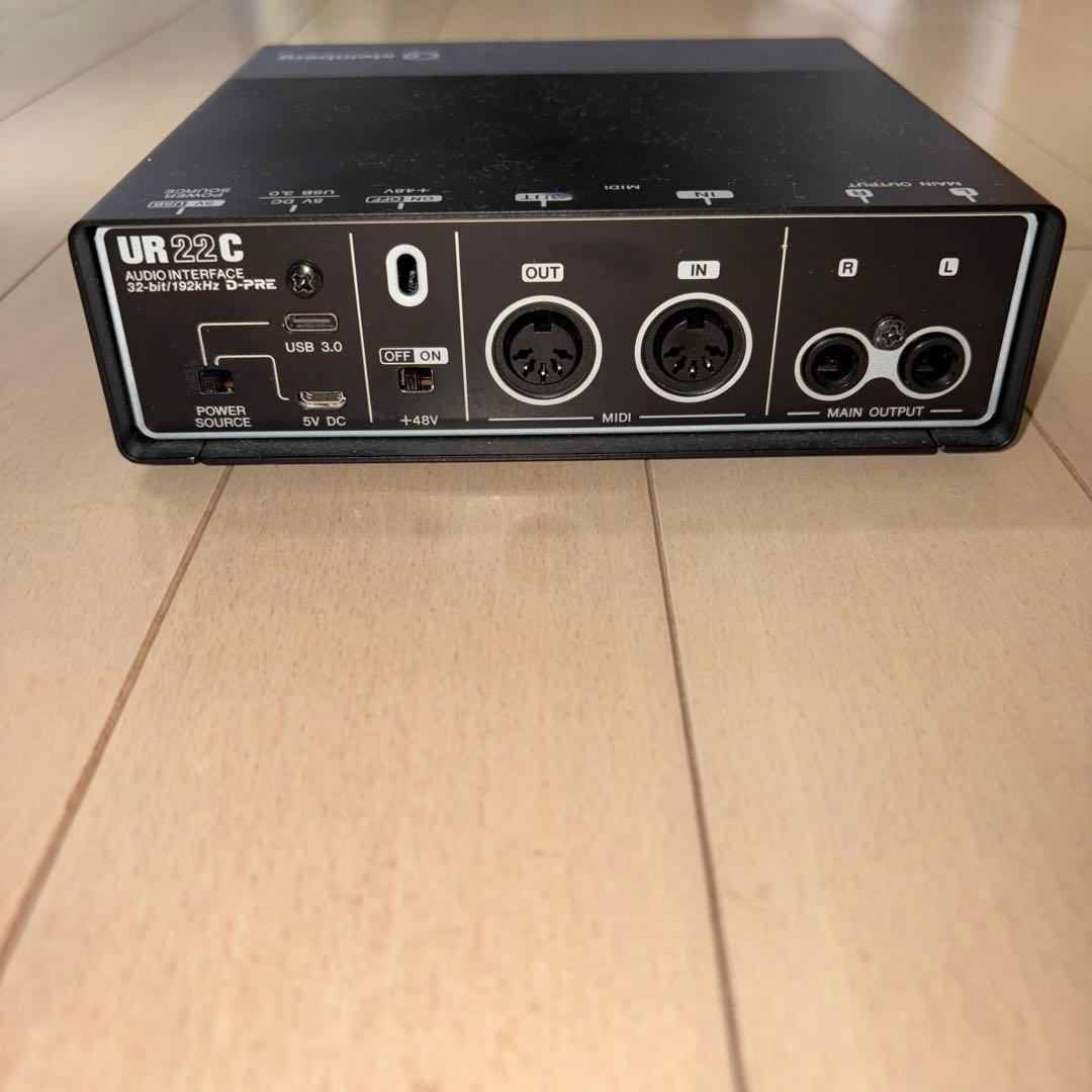 【値下げ交渉可】Steinberg UR22C オーディオインターフェイス