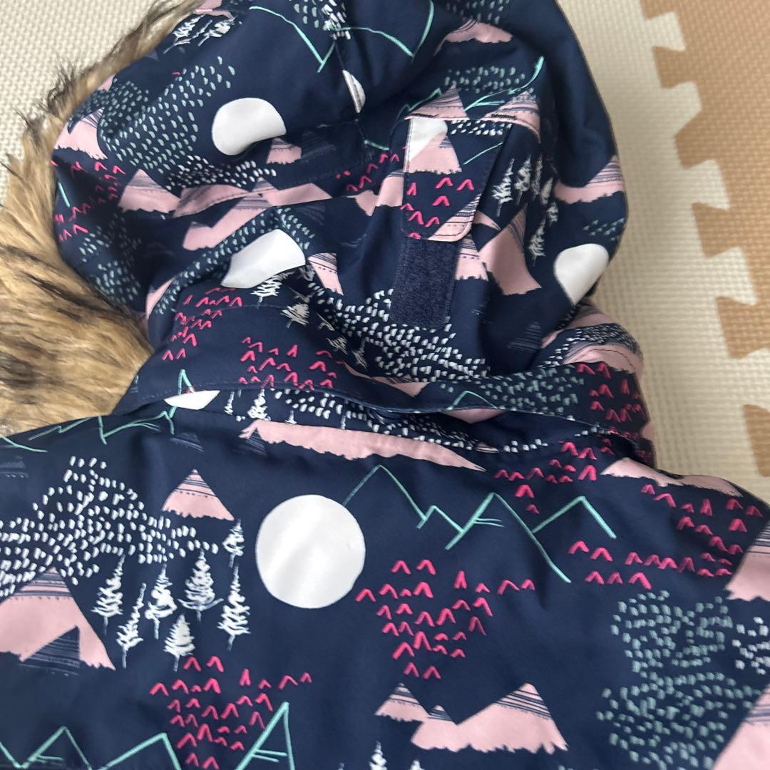 ROXY GIRL スキーウェアとグローブ120センチぐらい