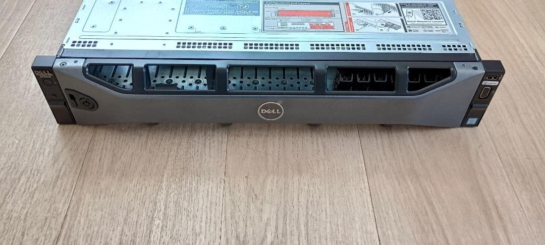 DELL PowerEdge R730xd Xeon E5-2620V3 2個