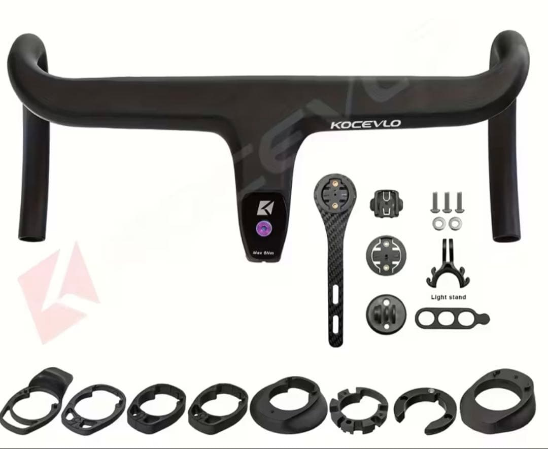 ロードバイク　ハンドル　エアロ　カーボン