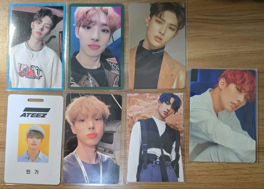 ATEEZ ミンギ wave サノク ポカ トレカ 8枚セット