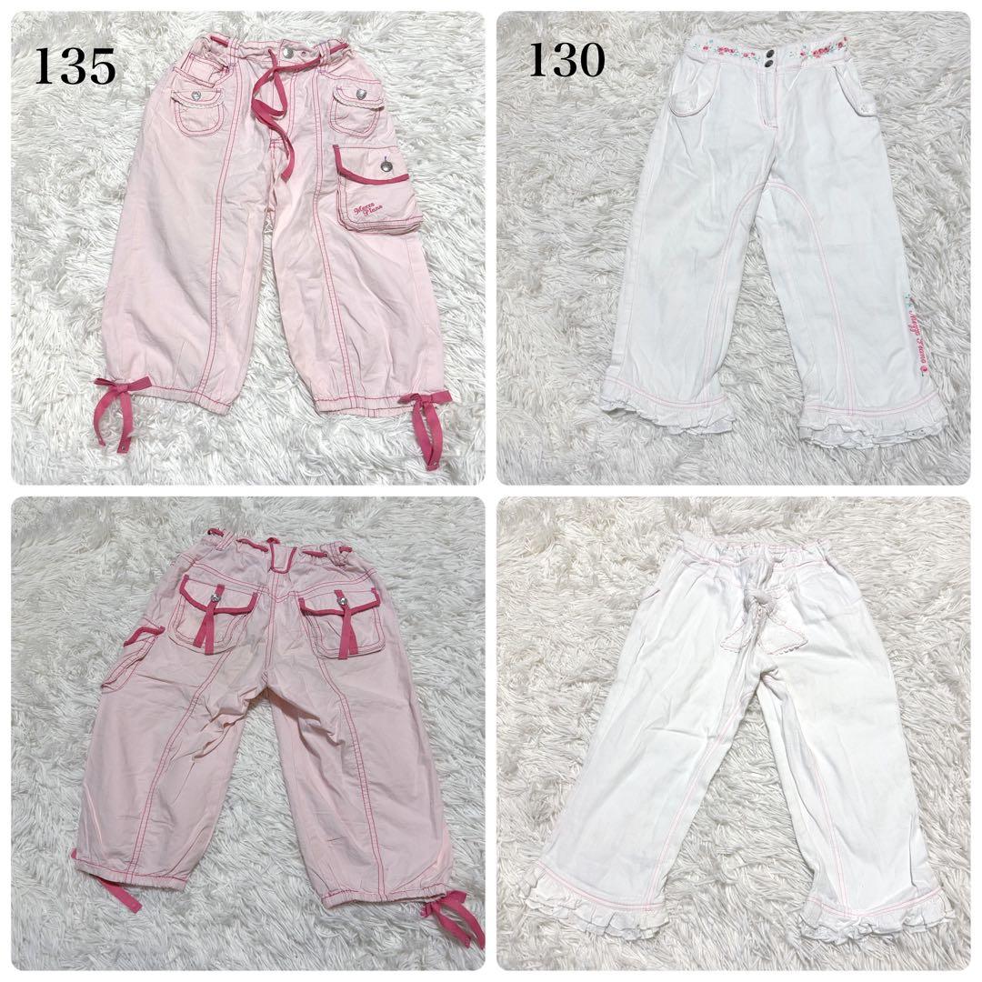 メゾピアノ　mezzo piano ノースリーブ　スカート　ズボン　10点セット