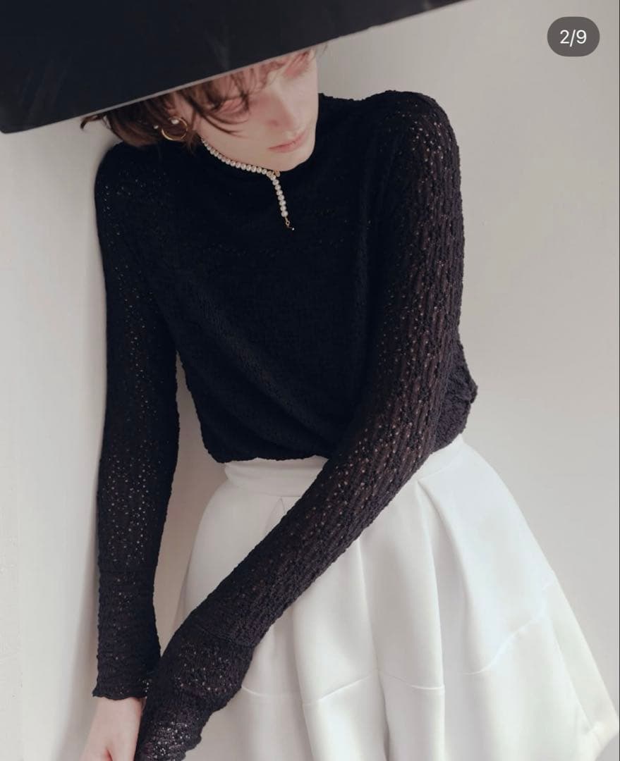 専用トレフルプラスワン.フラワーレーストップス