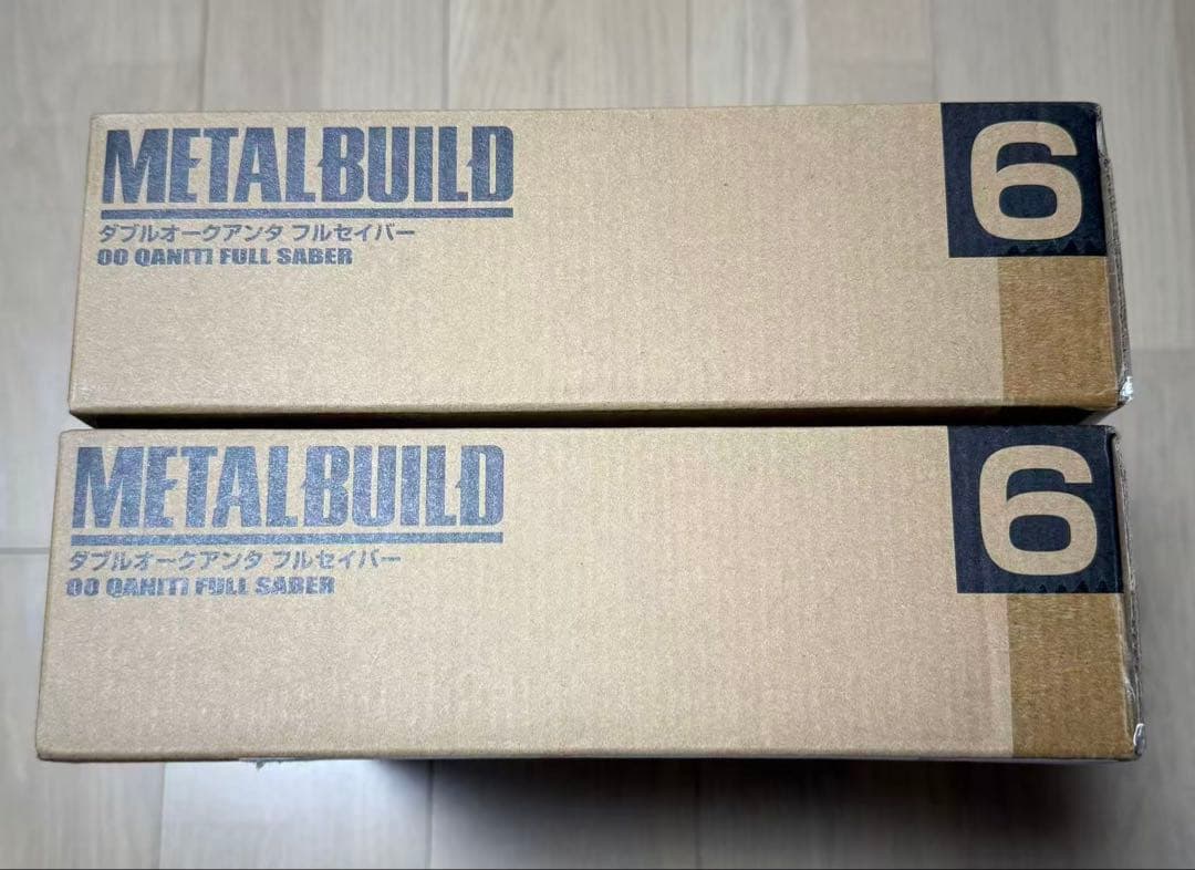 新品未開封 L BUILD メタルビルドダブルオークアンタフルセイバー